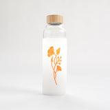 Custom Logo California Poppy Water Bottle 18 oz